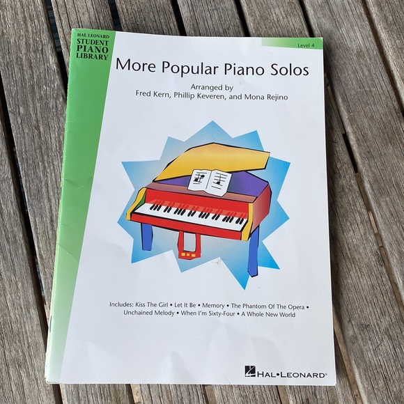 Piano Other Five Beginner Piano Books Learning To Play Piano Sheet